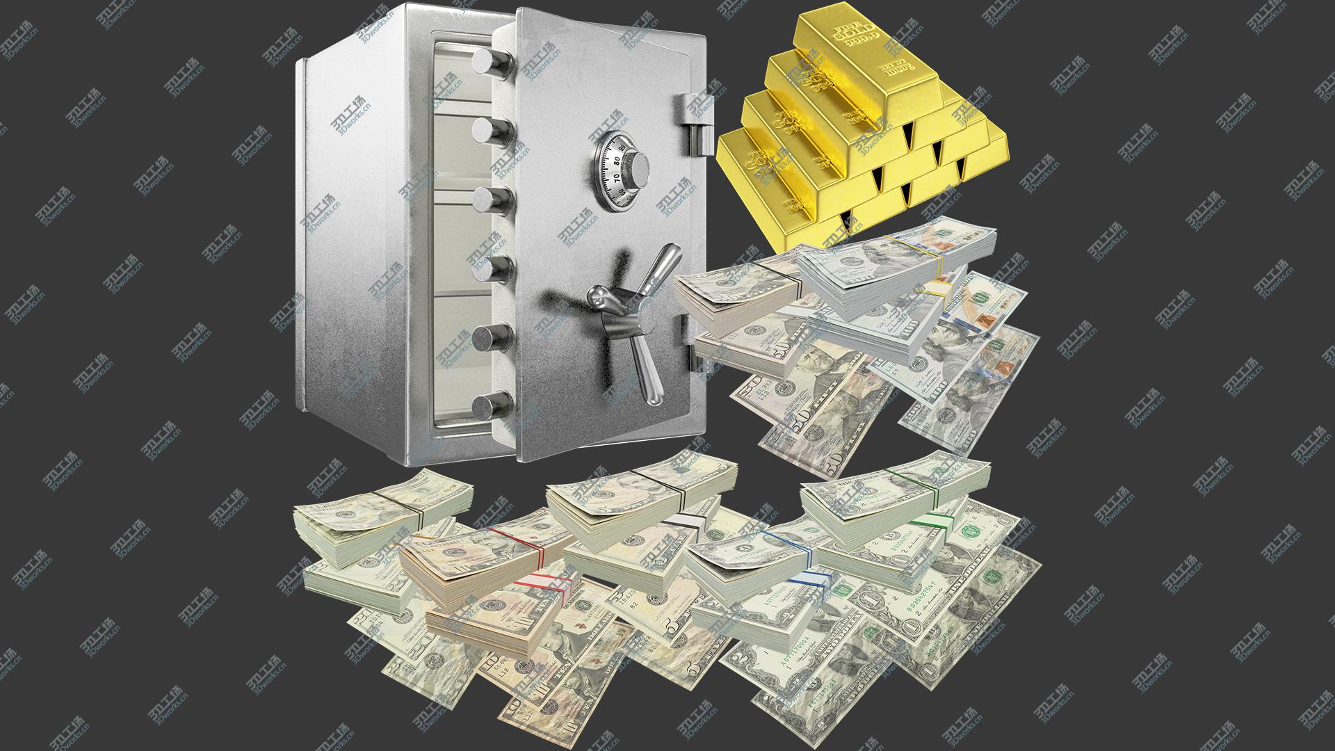 images/goods_img/20210313/3D Money and Gold and Safe Collection V3/1.jpg